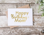 Happy Birthday Mom SVG PNG JPG PDF Digital Image, Cut File, Printing and Sublimation Design