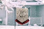 Let It Snow SVG PNG JPG PDF Happy Holidays Images, Cut File, Printing and Sublimation Design