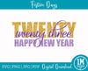 Twenty Twenty Three Happy New Year SVG Image