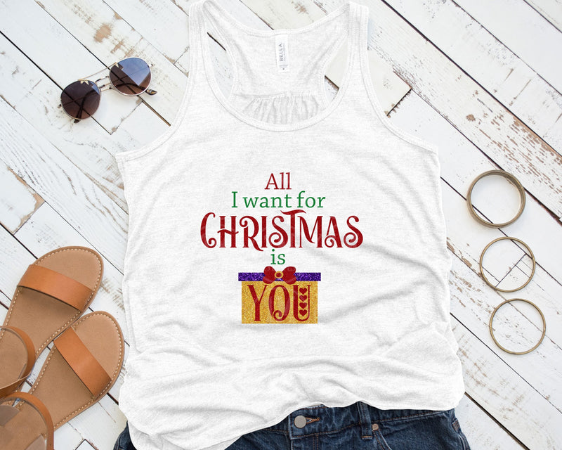 All I want For Christmas is You SVG PNG JPG PDF Happy Holidays Images, Cut File, Printing and Sublimation Design