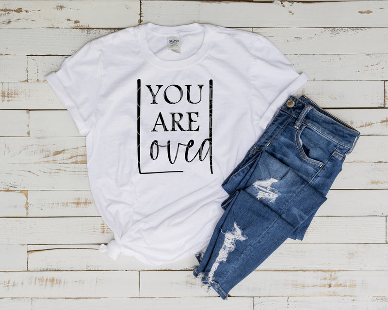 You Are Loved SVG PNG JPG PDF Quotes Images, Cut File, Digital Print and Sublimation Design