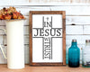 In Jesus We Trust Cross SVG PNG JPG PDF Digital Image, Cut File, Printing and Sublimation Design