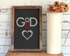 God is Love SVG Digital Art, Cut File, Printing and Sublimation Design