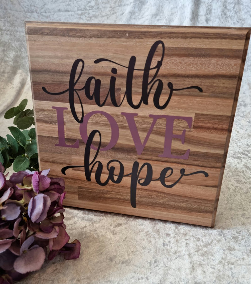Faith Love Hope SVG PNG JPG PDF Quotes Images, Cut File, Printing and Sublimation Design