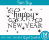 Happy New Year SVG PNG PDF JPG Digital Images, Cut Files, Printing and Sublimation Design