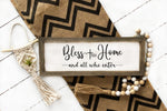 Bless This Home SVG PNG JPG PDF Quotes Images, Cut File, Printing and Sublimation Design