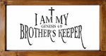 I Am My Brother's Keeper SVG PNG JPG PDF Genesis 4:9 Digital Image, Cut File, Printing and Sublimation Design
