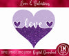 Love Heart Word Art SVG PNG JPG PDF Digital Image, Cut File, Printing and Sublimation