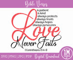 Love is Patient Love is Kind SVG