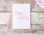 Happy Birthday SVG PNG JPG PDF Ages 40 to 49 Digital Image, Cut File, Printing and Sublimation Design