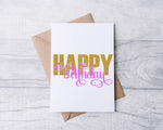Happy Birthday SVG PNG JPG PDF Digital Image, Cut File, Printing and Sublimation Design