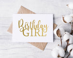 Birthday Girl SVG PNG JPG PDF Digital Image, Cut File, Printing and Sublimation Design