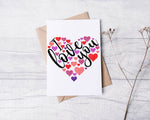 I Love You Heart Word Art Bundle Digital Images, Cut Files, Printing and Sublimation Design