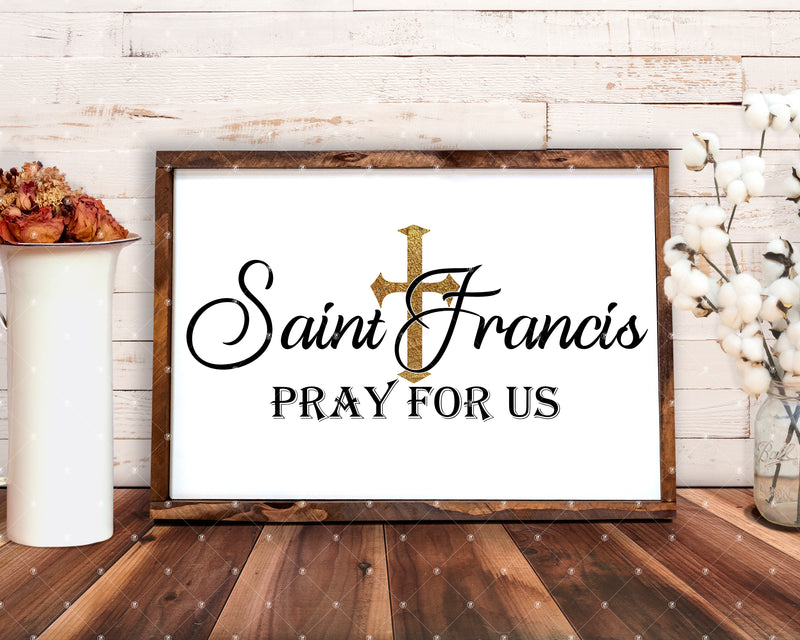 Saints Pray For Us Digital Image Bundle