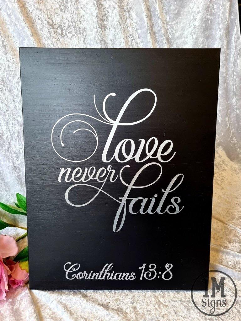 Handcrafted Wooden Sign Custom with Psalm, Bible Verse or Quote